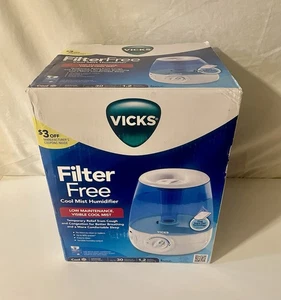 Humidificador Vicks 1.2 Galones Cool Mist V4600D1 - Excelente Estado Usado con Caja - Imagen 1 de 12