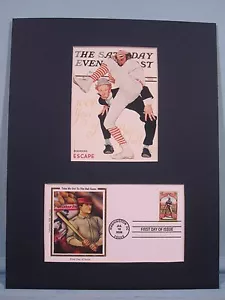 The 100th Anniversary of Baseball by Norman Rockwell  & First Day Cover - Picture 1 of 1