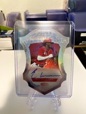 Elly De La Cruz 2023 Panini Chronicles Future Kings On Card Auto /99 RC Reds