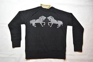 Dirty Pretty Things Pferde Pik As Distressed Sweatshirt Neu Official - Bild 1 von 3