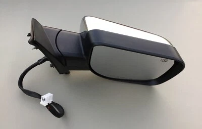 Espejo de puerta de pasajero Infiniti QX56 2004-2005 térmico 11 cables cromado OEM Foto 1 de 4