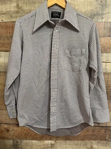 Camicia Penn-Prest Towncraft vintage retrò anni 60 uomo manica lunga - Foto 1 di 6