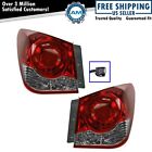 Rear Tail Lights Set Left & Right Fits 2011-2015 Chevrolet Cruze