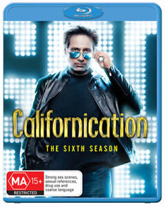 Californication: Season 6 Blu-ray (2014) David Duchovny 3 discs ***NEW***