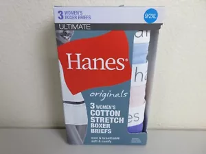 Hanes Ultimate Originals 3 Paar Boxershorts Baumwolle Größe 9/2XL (Neu im Karton) - Bild 1 von 6