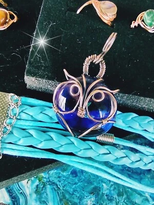 joyería envuelta en alambre hecha a mano Foto 1 de 4