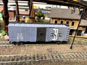 ho trains 40 box car BM #74005 - Picture 1 of 7