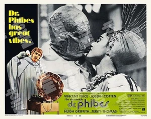 DR PHIBES 1971 VINCENT PRICE HORROR VENGENCE TREK 11X14 LOBBY SCENE CARD # 1 - Picture 1 of 1