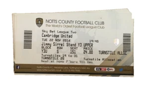 BLACKBURN ROVERS V FULHAM - MATCH TICKET - 11/5/2002 - Picture 1 of 1
