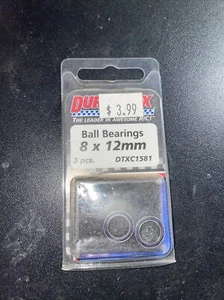 DuraTrax DTXC1581 Sealed 8x12mm Chrome Steel Ball Bearings (2) #2167 - Picture 1 of 1