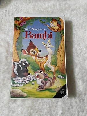 Walt Disney The Classics - Bambi - Black Diamond Collection (VHS #942) RARE Tape - Image 1 of 4