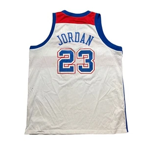 Authentic Michael Jordan Vintage Nike Washington Bullets NBA Jersey Adult Sz 3XL - Picture 1 of 13