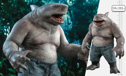 King Shark Sixth Scale Figure Cover