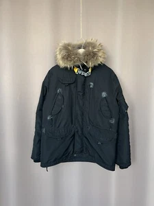 Parajumpers Masterpiece Anthology Parka 2 in 1 Mens Size M/L Multipocket Jacket - Picture 1 of 24