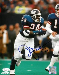 Ottis Anderson Signed NY Giants Authentic Autographed 8x10 Photo JSA #R98603 - Picture 1 of 1