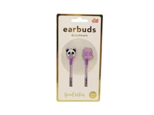 Auriculares DCI Good Vibes Esmaltados - Nuevos - Panda Hello - Imagen 1 de 2