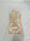 Evriholder Glam Organizer Makeup Brush Set In Clear Acrylic Box With Pearls New