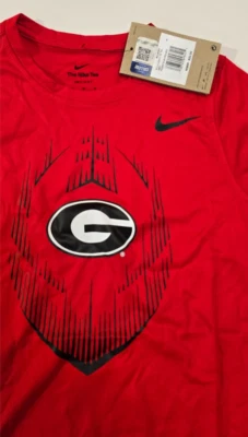 Boys Nike Dri Fit Georgia Bulldogs UGA Legend Football Licensed T-Shirt - Image 1 of 2