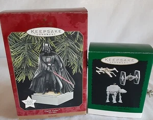 Star Wars Mini Vehicles & Talking Darth Vader Hallmark keepsake Orament - Picture 1 of 5