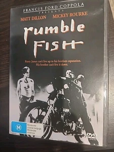 Rumble Fish (DVD, 1983) Region 4. - Picture 1 of 1