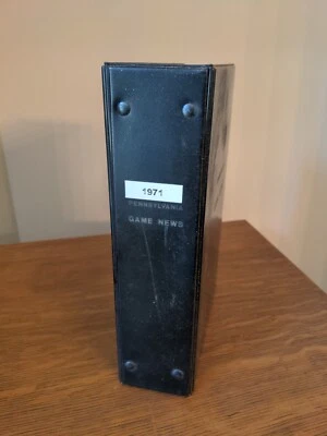 1971 Pennsylvania GAME NEWS COMPLETE W / Original BINDER - Image 1 of 4