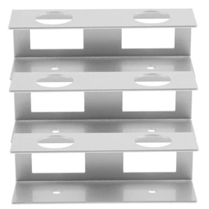 1 Set Aluminium Under Desk Shelf Under Desk Keyboard Holder Desk Accessory - Afbeelding 1 van 12