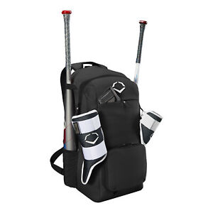Evoshield Standout Baseball/Softball Backpack Bag - Black