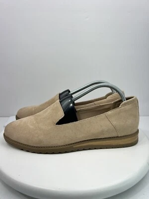 Dr. Scholl's 女式棕褐色 Jettison 一脚蹬乐福鞋棕色舒适鞋 10M 码 — 第 1/4 张图片