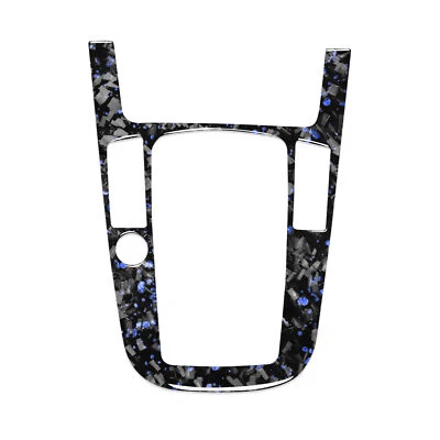 Auto Carbon Fiber Gear Shift Lever Panel Trim for Audi A4 B8 S4 RS4 2013-2016 - Image 1 of 4