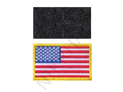 USA  Aufnäher Klettverschluss Abzeichen Patch Flagge Fahne America - Bild 1 von 3