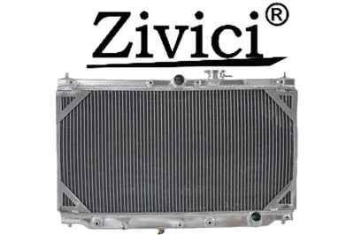 Alu Kuhler Radiator Honda Prelude 1990-1996 Accord/1990-1993 SE EX-R L4 2.2L AT - Image 1 of 4