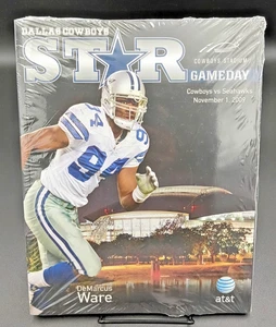 Gameday Star Program Dallas Cowboys vs Seahawks 1 novembre 2009 Inaugurazione - NUOVO SIGILLATO - Foto 1 di 6