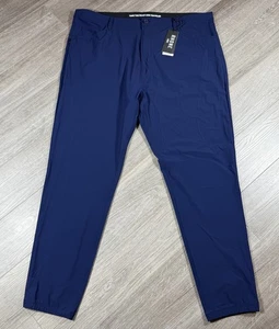NWT Rhone Resort Jogger Navy Blue Fine Italian Fabric UPF 50+ Performance SZ 40 - Picture 1 of 6