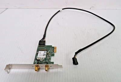 Adaptador PCIe inalámbrico Dell Intel 8265 placa hija alto perfil 07HP8W 7HP8W Foto 1 de 4