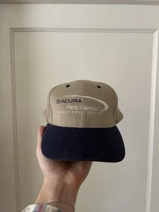 Vintage 90s Acura Hat Employee Parts Adjustable Baseball Cap - Picture 1 of 5