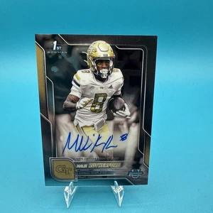 MALIK RUTHERFORD 2025 BOWMAN CHROME U 1ST BOWMAN AUTO. - Picture 1 of 2