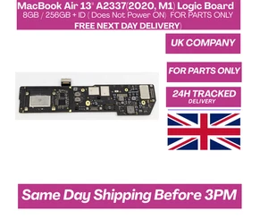 MacBook Air 13" A2337(2020, M1) Logic Board 8GB / 256GB + ID – Does Not Power ON - Picture 1 of 3