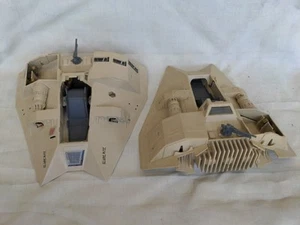 Vintage 1980 Kenner Star Wars ESB Rebel Armored Snow Speeder Parts  Lot -works - Picture 1 of 6