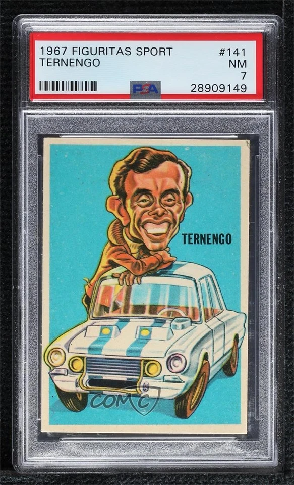1967 Crack Figuritas Sport Ternengo #141 PSA 7 - Image 1 of 2