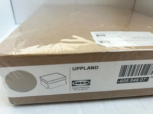 Ikea UPPLAND Otomana con SOLO FUNDA DE ALMACENAMIENTO, kelinge beige 605.846.07 - NUEVO - Imagen 1 de 3