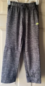Russell Athletics Sweatpants Gray Dri Power 360 Boys Large 10/12 Pockets - Picture 1 of 4