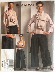 Vogue Pattern V1052 Issey Miyake Jacket & Pants Sizes 14-22 Uncut - Picture 1 of 4