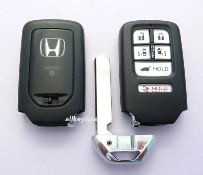 OEM 2014-2017 HONDA ODYSSEY driver de entrada sem chave inteligente 1 chaveiro remoto KR5V1X - Imagem 1 de 4