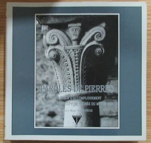 PAROLES DE PIERRES LA SCULPTURE SACRÉE DU MOYEN AGE Editions de 1990  - Picture 1 of 7