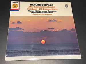 Richard Strauss - Also Sprach Zarathustra - Vinyl Record LP Album - H V Karajan - Picture 1 of 4