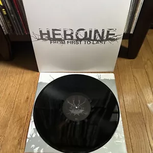 From First to Last: Heroine LP CLEAR Rare vinyl, NM Skrillex Sonny Moore - Picture 1 of 7
