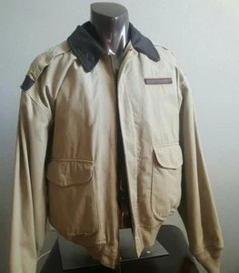 Rare Avirex A-2 Vintage Air Force Bomber Flight Jacket CockPit - Picture 1 of 1