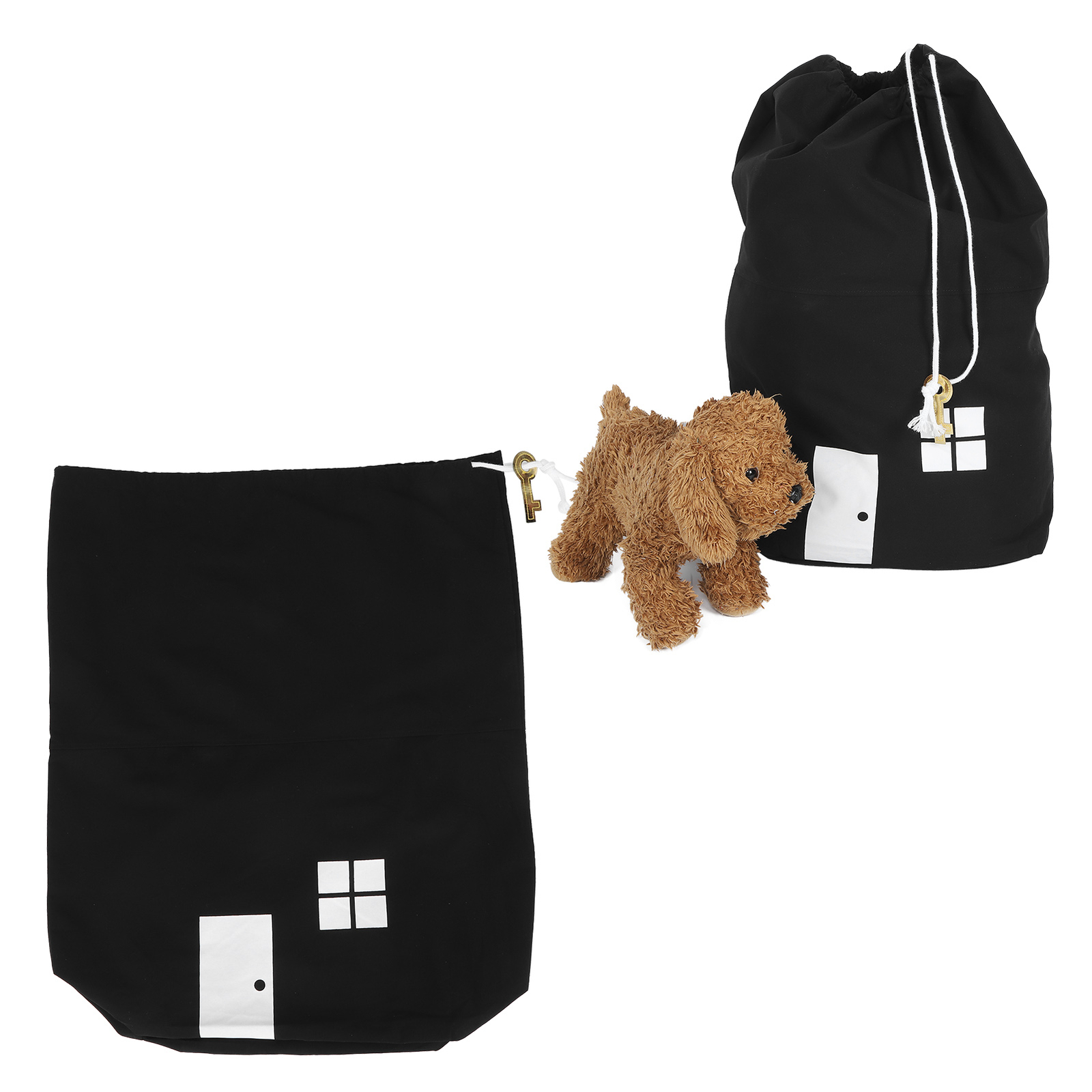 Big Black)01 Small Clothes Storage Bags 