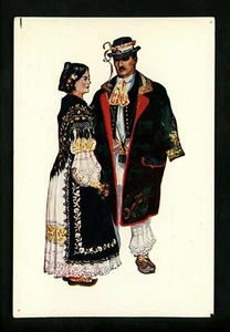 Costumes / Clothing postcard Costumes of Slovakia National Dress Artist Kirin - Picture 1 of 2