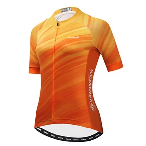 Cycling Jersey Women's Bike Jersey Shirt Bicycle Gear Clothes Biking Shirt - Picture 1 of 15